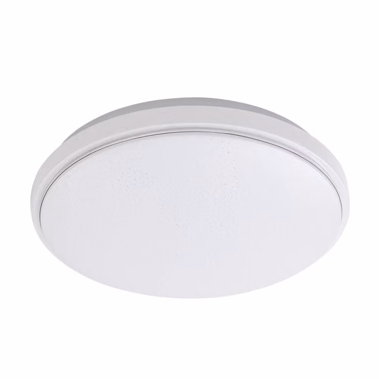 Lampada da soffitto Lindby LED Glamo, Ø 39 cm, cromo, bianco, IP44