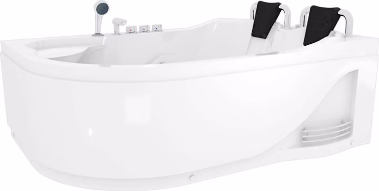 Vasca idromassaggio top equipment piscina vasca ad angolo W23H-TH-L 182x120cm