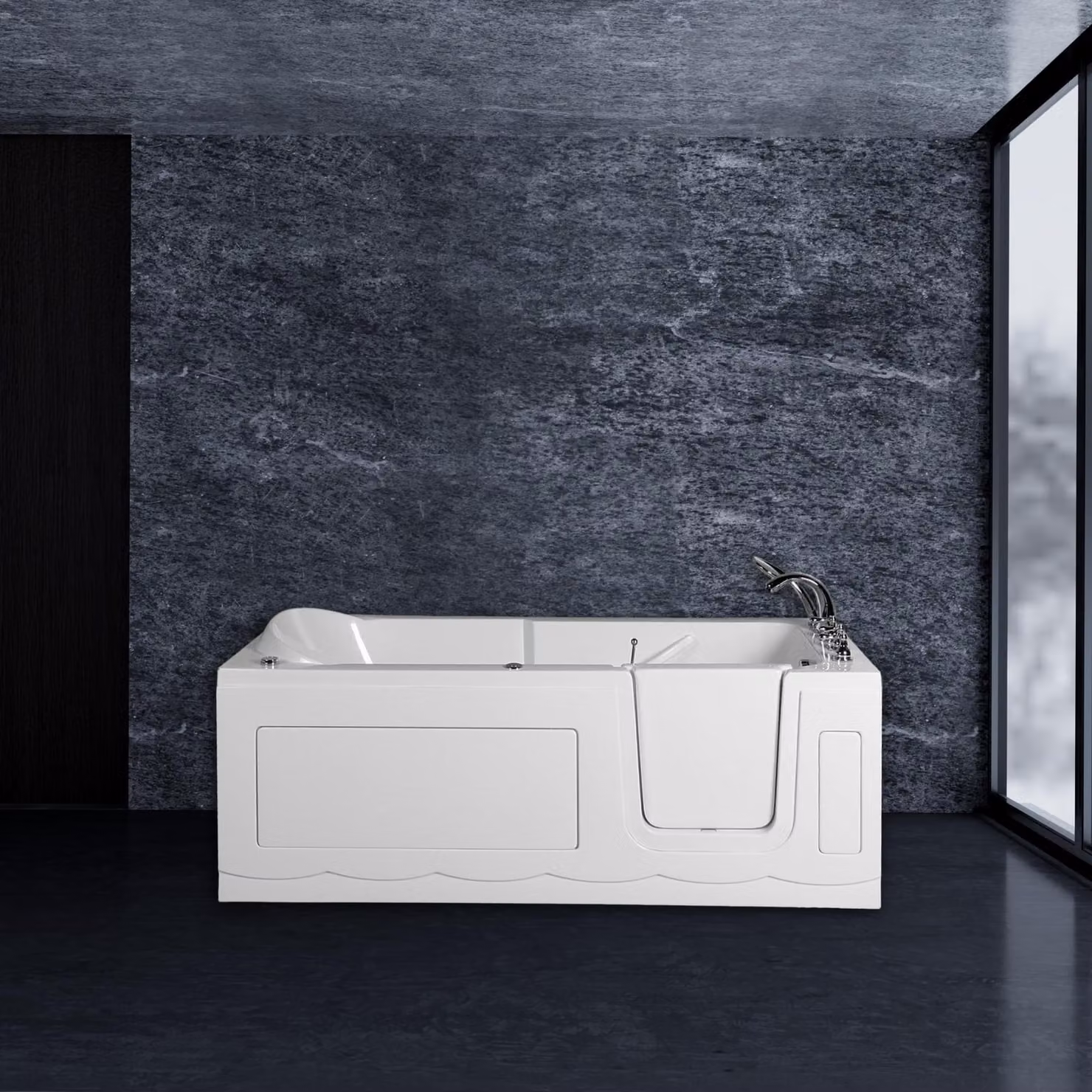 Vasca da bagno per anziani Firenze II 170x75 cm