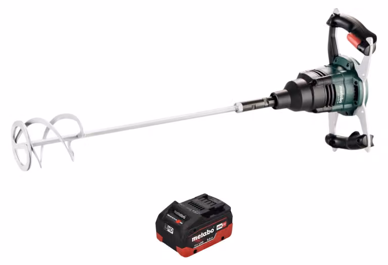 Metabo RW 18 LTX 120 Agitatore a batteria 18 V 40 l capacità di miscelazione 1x batteria LiHD 8,0 Ah - senza caricatore
