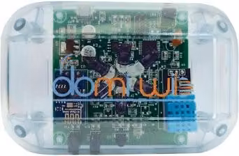 Dispositivo Domi Wii Hi Tech Iperbriko con controllo tramite app e Wi-Fi in plastica trasparente