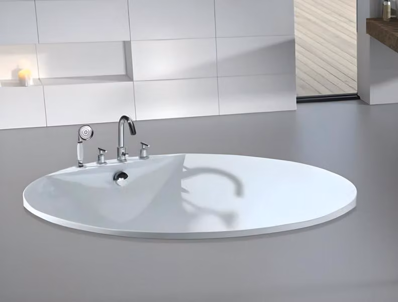 Badewanne Luxuswanne Wellnesswanne Minibadewanne Entspannungsbad 160x160 cm