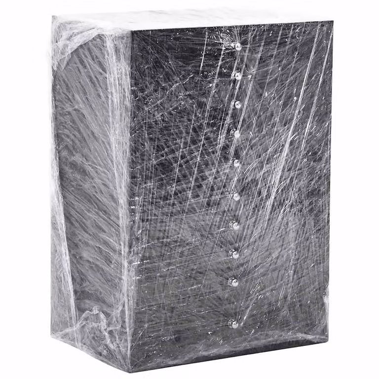 Set di 2 rotoli di film estensibile trasparente vidaXL in plastica, spessore 20 μm, L: 50 cm x Lunghezza: 150 m