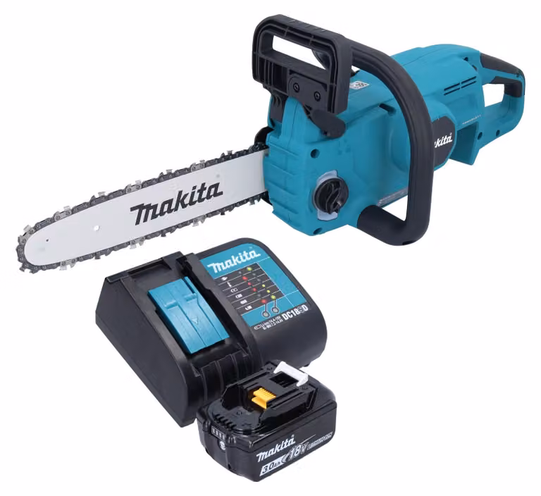 Makita DUC 307 SFX3 Motosega a batteria 18 V 30 cm senza spazzole + 1x batteria 3,0 Ah + caricabatterie