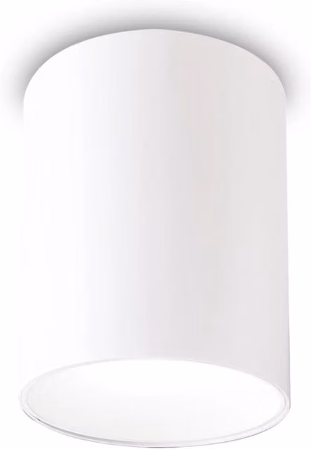 Plafoniera Moderna Nitro IDEAL LUX in Alluminio e Plastica Bianca con LED Integrato 25W 3000K IP20