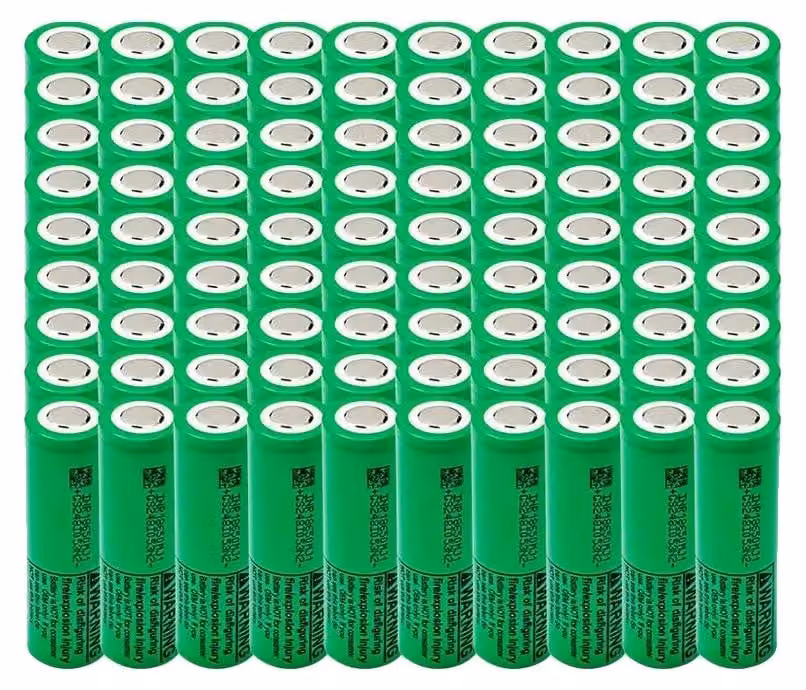 Batteria agli ioni di litio, capacità 3500mAh, compatibile con utensili elettrici, confezione da 90 pezzi, 3,7 V