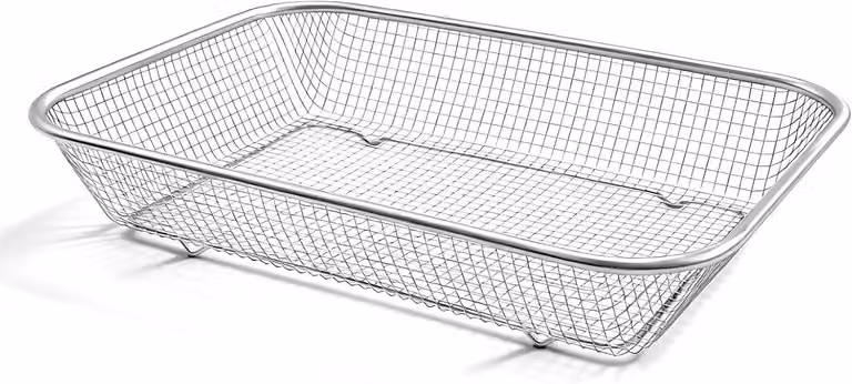 Setaccio da giardino in acciaio inossidabile, con maglia da 6 mm, robusto, ideale per terra e compost