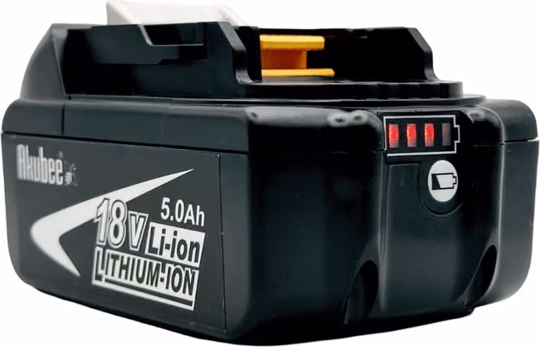 Batteria da 18 V 5,0 Ah compatibile con Makita LXT 18 V Akubee