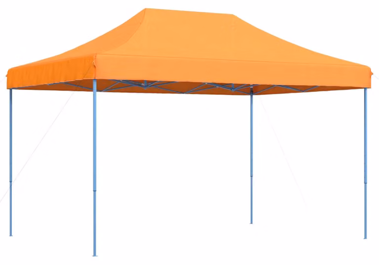 Tenda Party Arancione 279 x 410 x 315 cm Tessuto Oxford