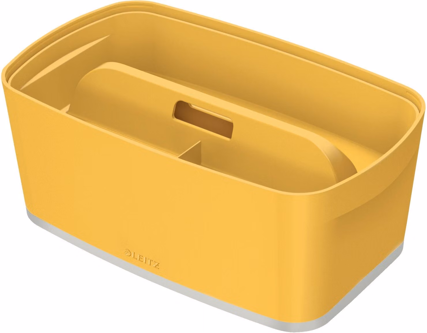 Leitz Cosy MyBox piccolo contenitore con organizer giallo caldo