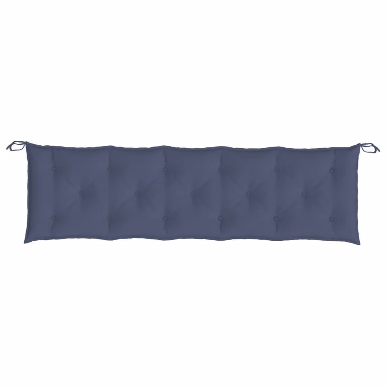 Cuscino Panca Giardino Blu Marino 180x50x7 cm in Tessuto Oxford
