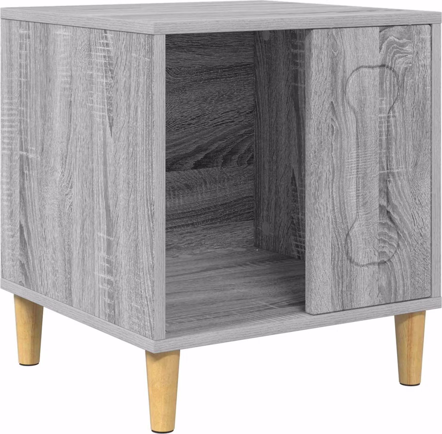 Cuccia per cani Grigio Sonoma 44 x 42 x 49 cm Legno multistrato