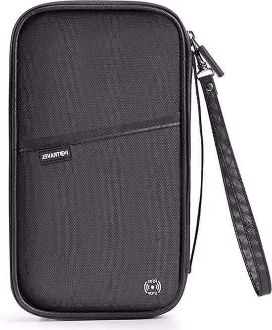 Portadocumenti da viaggio Family Organizer - Nero classico