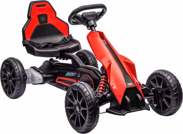 Auto Elettrica per Bambini 12V ¨C Minimal ¨C 100x58x58,5cm Rosso