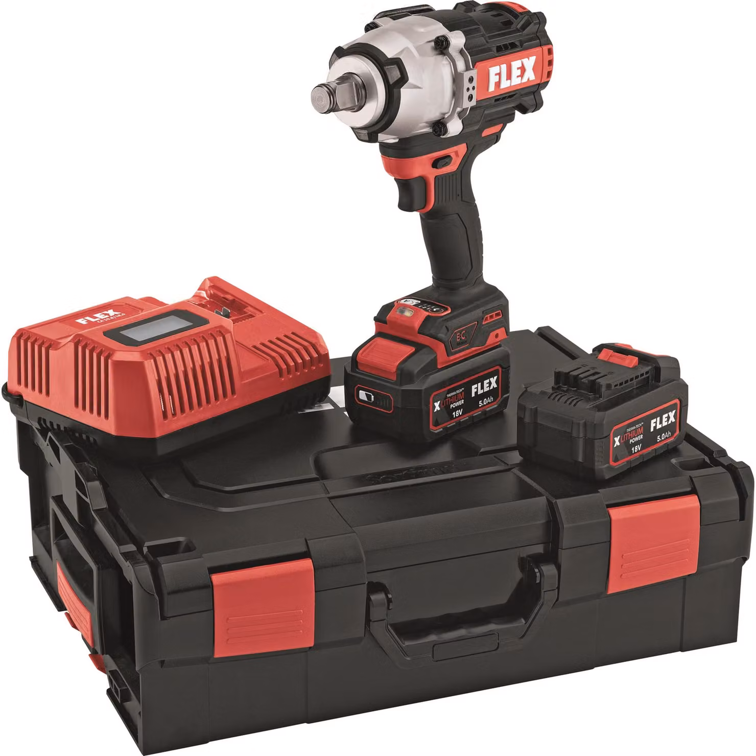 Set IW 3/4" 1600 18-EC/5.0 - Avvitatore a impulsi a batteria