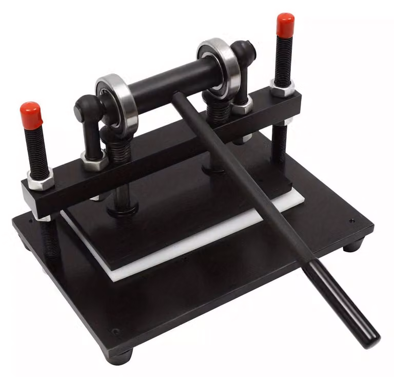 Macchina da taglio manuale per pelle - Tagliacarte per pelle - Macchina da taglio per tessuti - Tagliacarte per carta - Macchina da taglio per schiuma