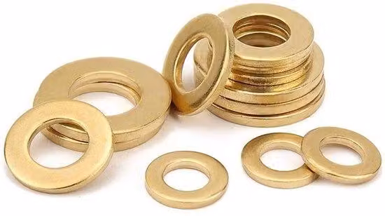 Anelli di fissaggio in rame/ottone M14x28x2,0mm, confezione da 10 pezzi, distanziatori