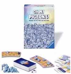 Gioco Oh My Pigeons! 22895 Ravensburger Blu con Animali