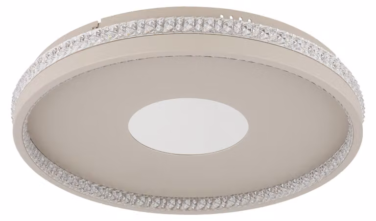 Plafone LED, telecomando, luce notturna, dimmerabile, D41cm