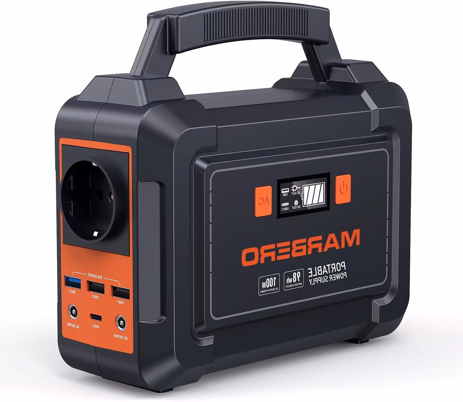 Centralina di alimentazione solare - Generatore solare - Batteria per campeggio - Alimentazione elettrica portatile - Batteria portatile - Potenza: 150 W