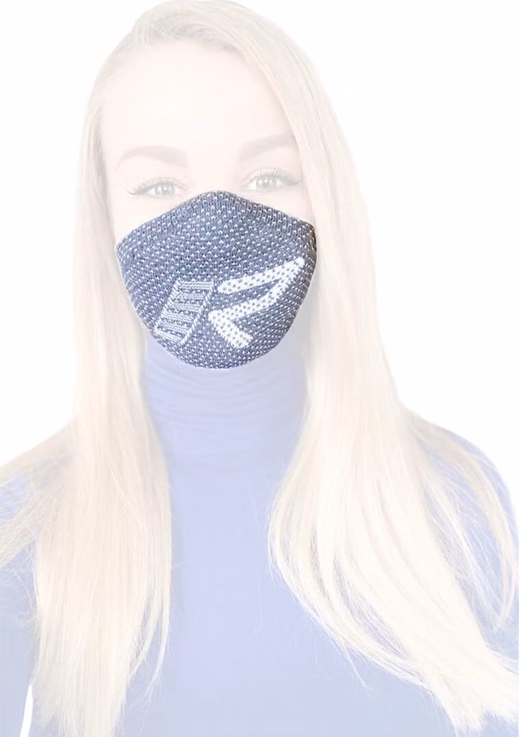 Maschera bocca-naso Rukka R-Mask, grigio, M