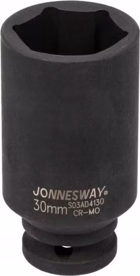 Jonnesway esagono lungo 1/2" a percussione 30mm cr-mo
