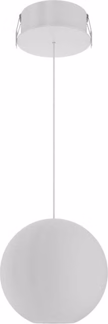 Lampada a Sospensione Sferica BORA XL SPACE Beneito & Faure Bianco Opaco con Tecnologia LED e CCT 15W