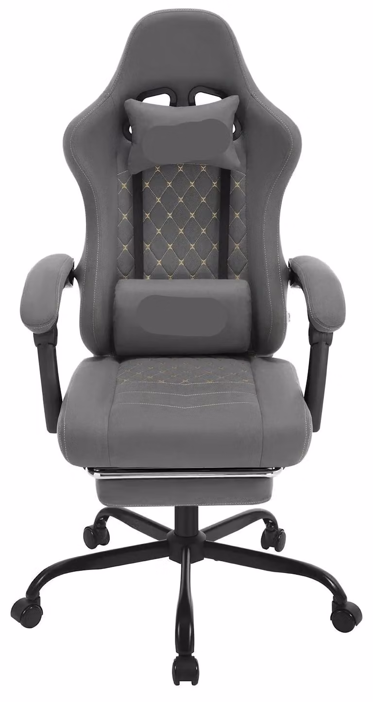 Sedia ergonomica da ufficio - Sedia da gaming - Sedia da lavoro - Sedia massaggiante - Regolabile - Tessuto a rete traspirante