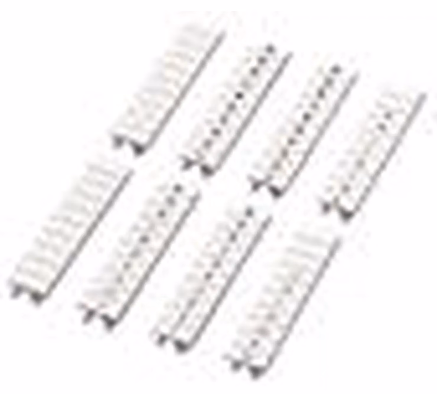 Nastro Zack - Marcatura morsettiera 5,2 mm bianco ZB 5,lgs:61-70