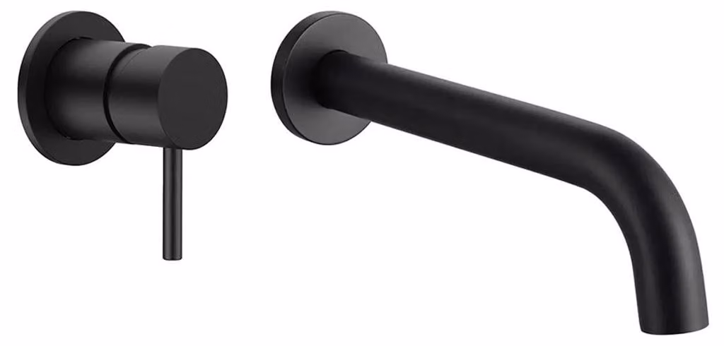 CERANO - Miscelatore da incasso per lavabo Tiziana - box - nero opaco