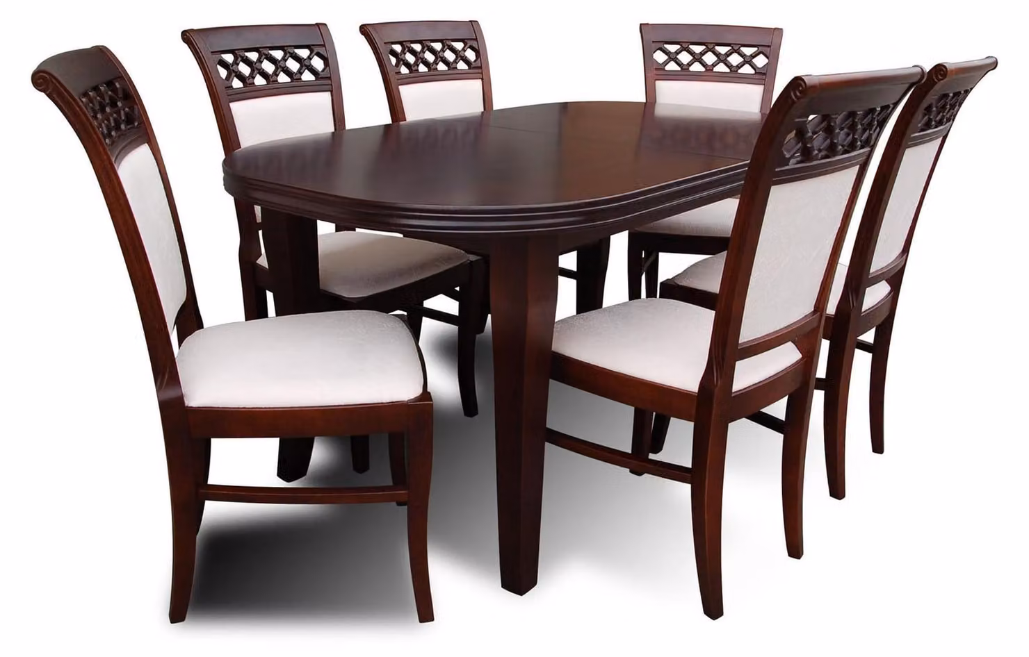 Moderne Design Esszimmer Set Garnitur Stuhl Tisch Lehnstuhl Gruppe 7tlg. Möbel