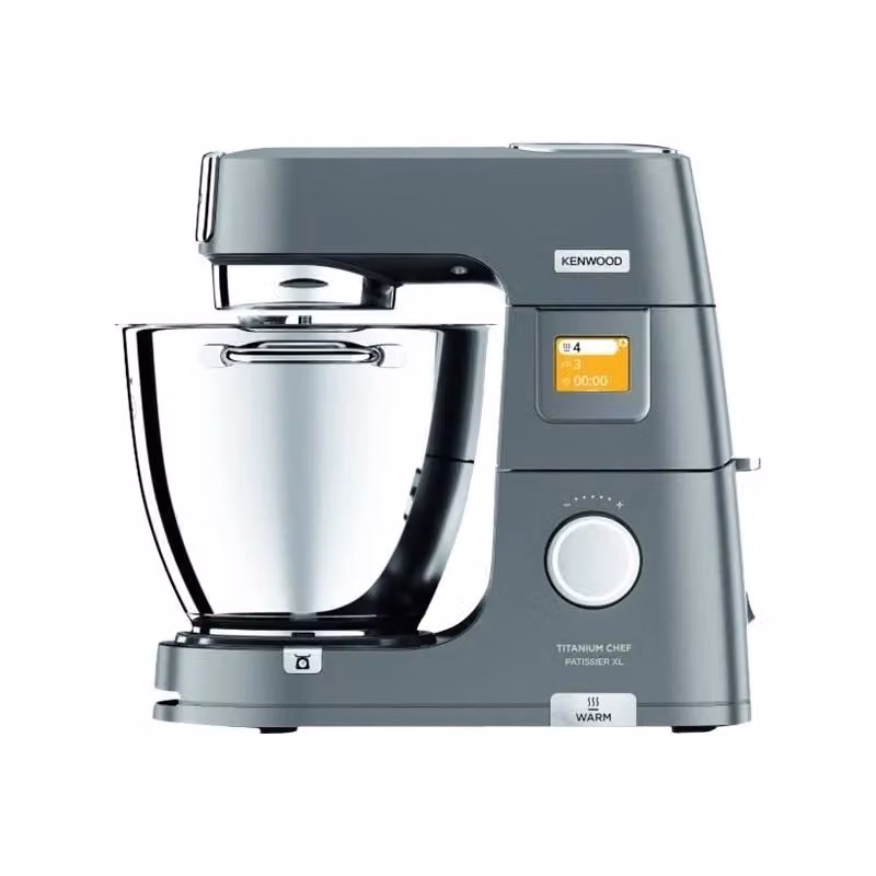 Kenwood KWL90.004SI sbattitore con base da 1400 W argento con componenti in acciaio inossidabile e display digitale – 2