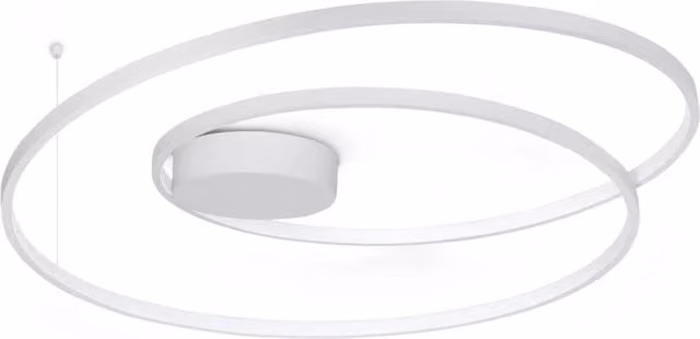 Lampada da Soffitto Collezione OZ LED 52W Luce Calda 3000K Bianco Ideal Lux
