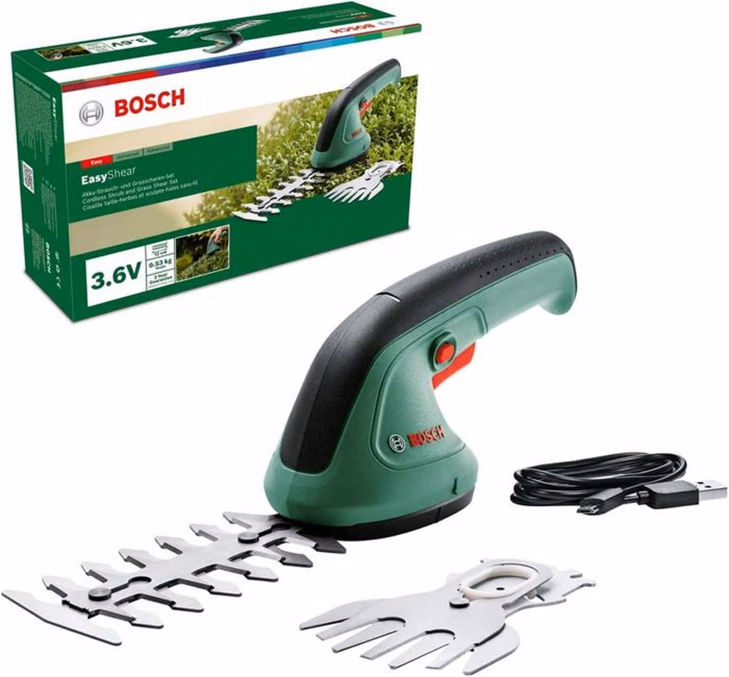 Bosch 0600833303 Bosch EasyShear Akku-Strauchschere