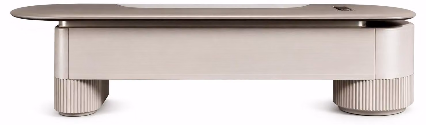 Scrivania da ufficio moderna, dal design elegante e dalle dimensioni generose