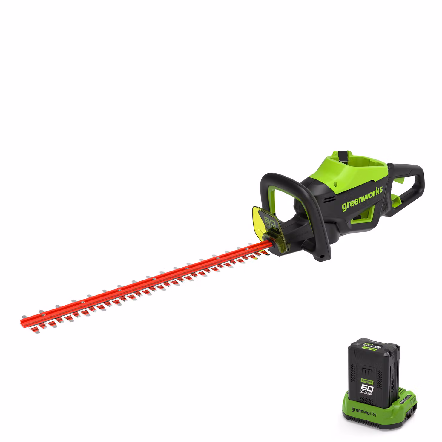 Greenworks 60V Tagliasiepi 66cm - Batteria 2Ah