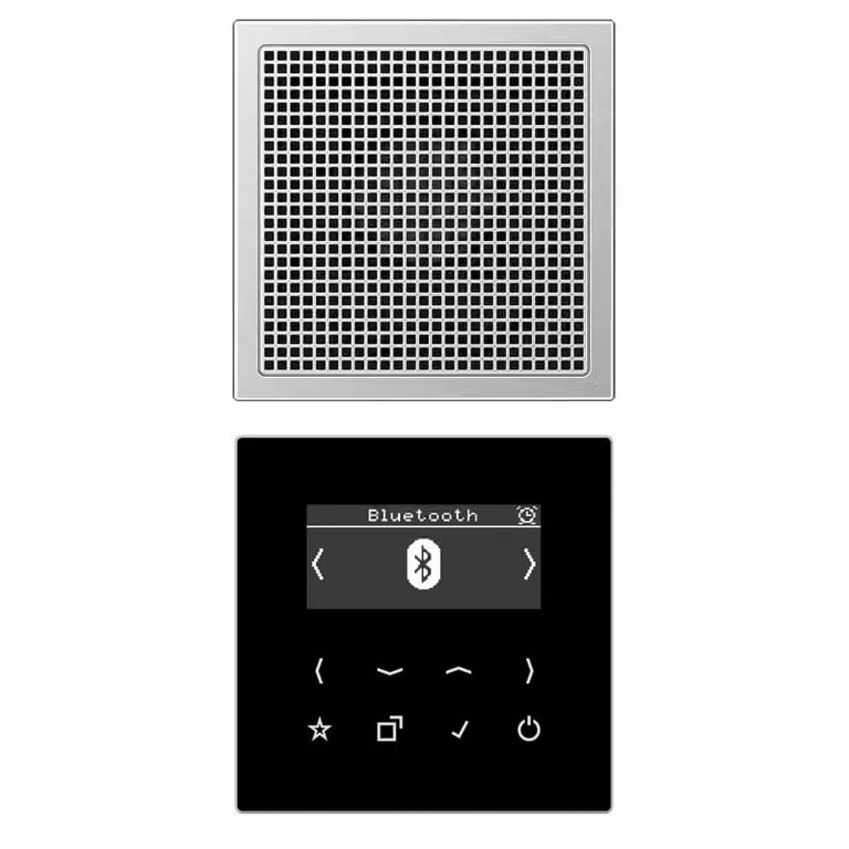 Radio intelligente Jung DABAL1BT DAB+ con kit Bluetooth mono