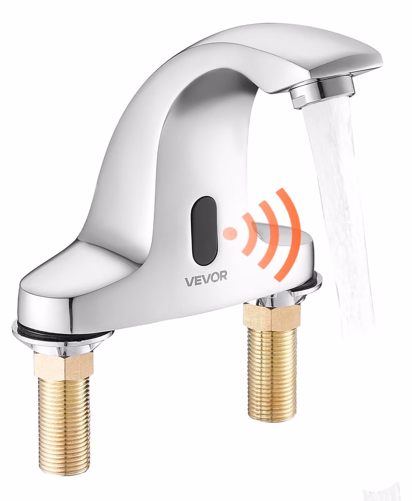 Rubinetto senza contatto, sensore a infrarossi, acqua fredda, 9,5 mm, cromo