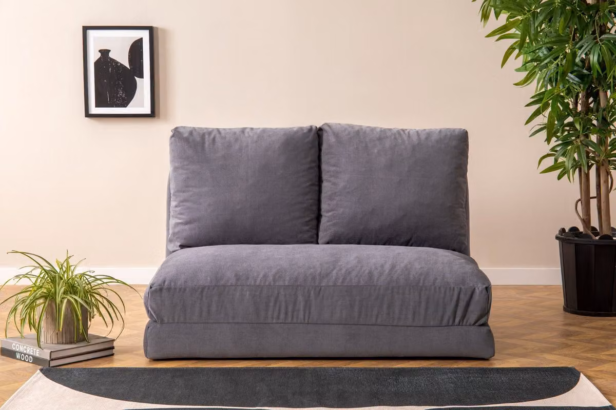 Hanah Home, Taida- FTN1270, Grigio, Divani letto, Struttura: 100% metallo