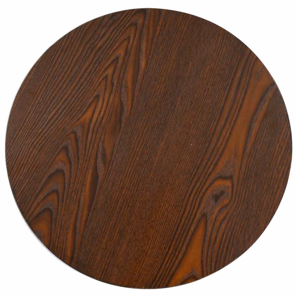 vidaXL Tavolino da bistrot marrone scuro 40 cm in MDF