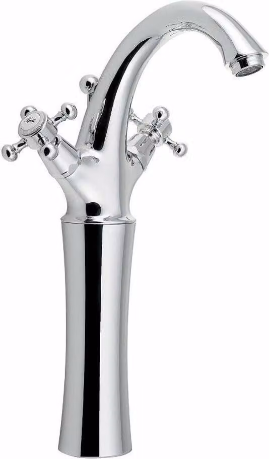 Sapho Reitano Rubinetteria Antea - Miscelatore per lavabo con bocca di erogazione, altezza 300 mm, cromo 3271L