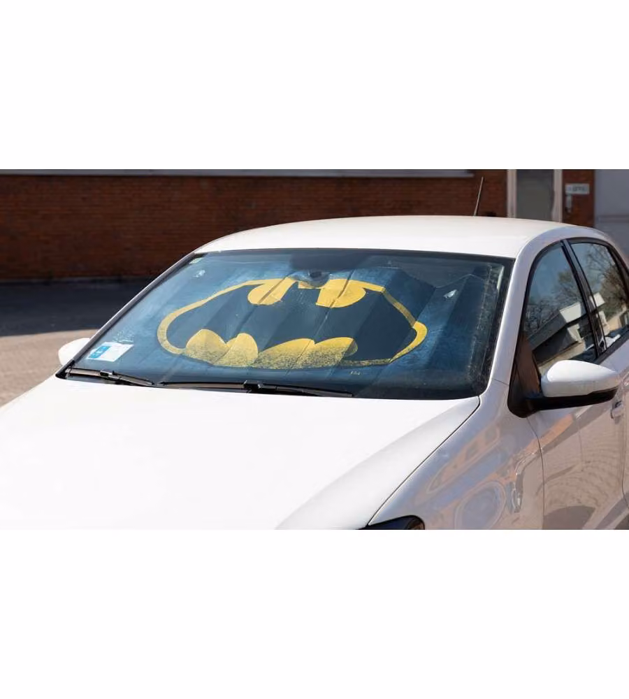 DC Comics Parasole Auto Batman - Nero Giallo - 130x70cm