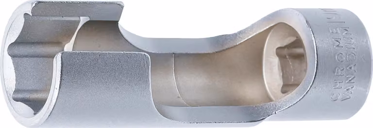 BGS chiave a bussola speciale con intaglio, a bussola quadra 10 mm (3/8") SW 19 mm - 70988-19