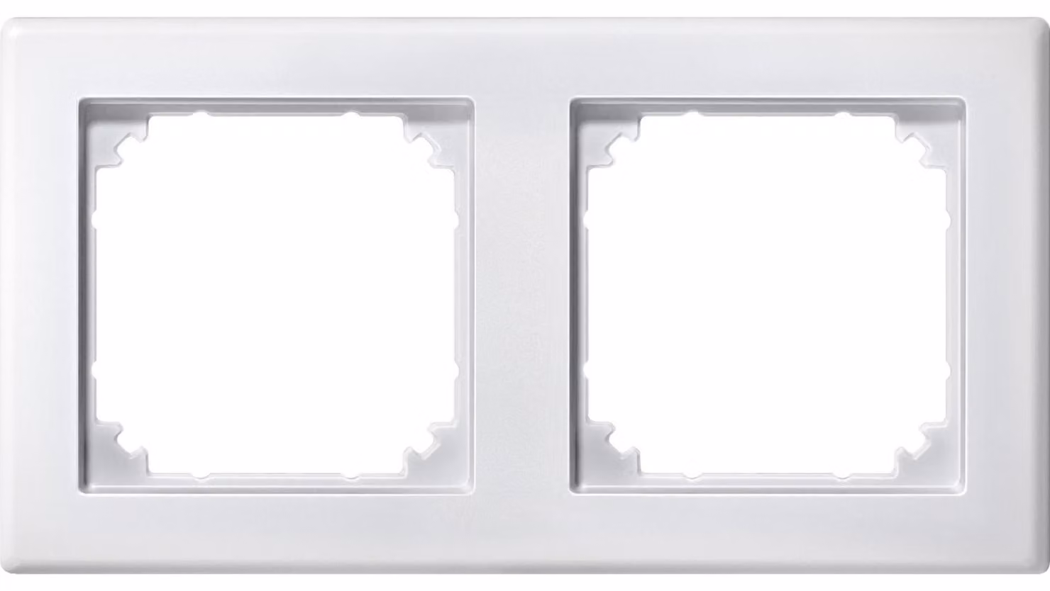MERTEN Rahmen 2-fach 484219 M-SMART polarweiss 484219 484219 (484219)