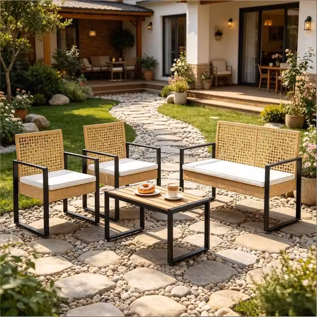 Set mobili da giardino salotto esterno ¨C Minimal ¨C Polyrattan