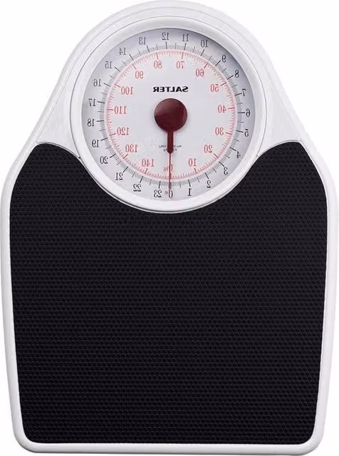 Bilancia meccanica Beurer per bagno e fitness in acciaio inox, nero e argento, capacità 150 kg