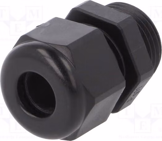 5 connettori a vite IP68, colore nero, codice prodotto: 1.209.1101.14, materiale: [specificare il materiale]