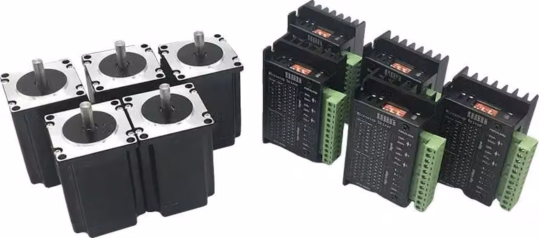 Motore passo-passo, Nema 23, driver TB6600, 5 kit, 12Nm