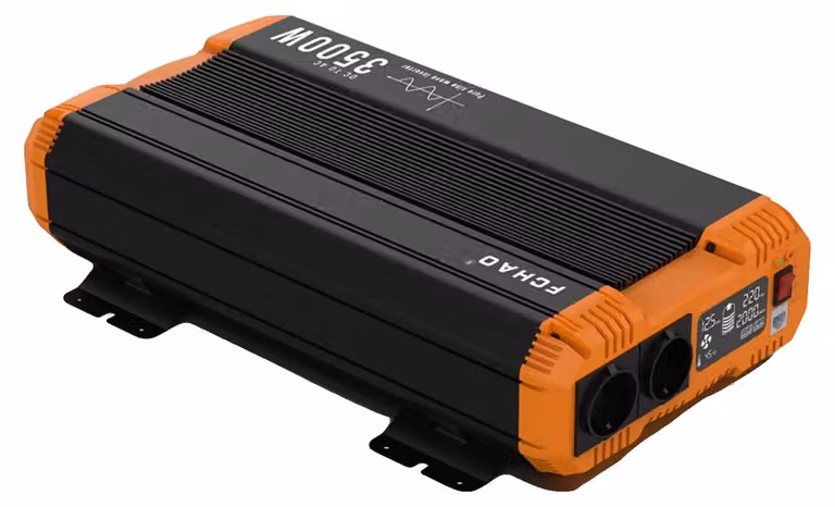 Inverter, onda sinusoidale pura, display LCD, 3500W-24V, per l'Europa, 220-240V