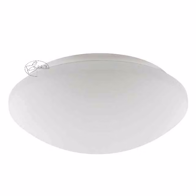 Plafone rotondo PIRES bianco 1xE27x40W vetro, dimensioni: 11x28x28 cm, IP44 Kanlux